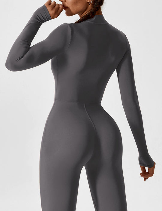 Lina | Naadloze Full-Zip Bodysuit | Stijlvol & Functioneel