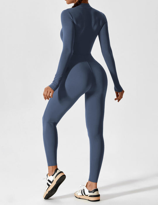 Lina | Naadloze Full-Zip Bodysuit | Stijlvol & Functioneel