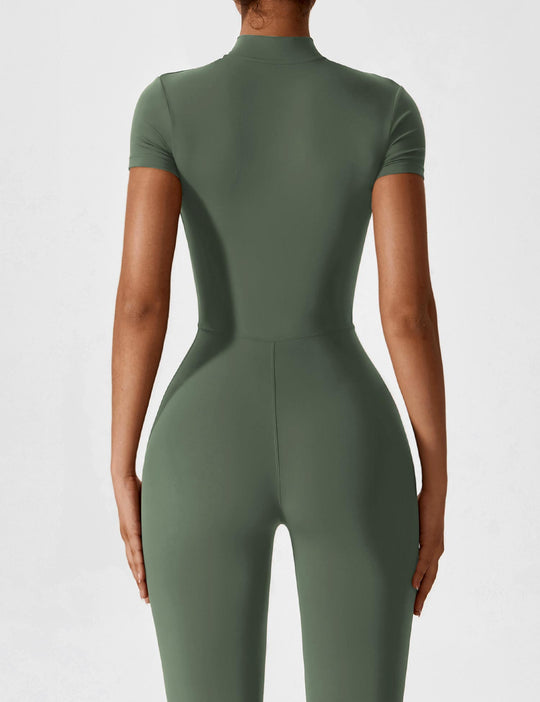 Lina | Naadloze Full-Zip Bodysuit | Stijlvol & Functioneel