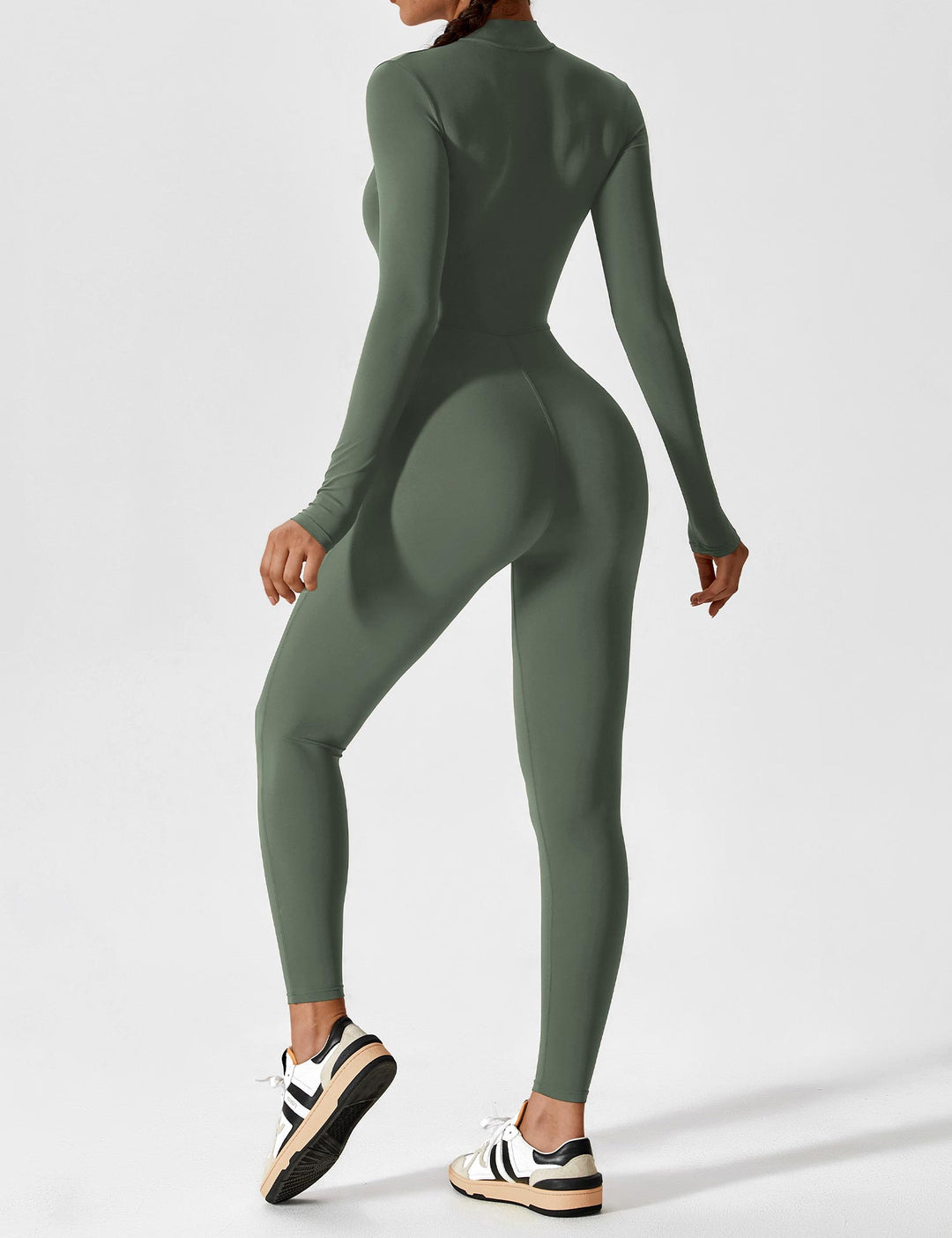 Lina | Naadloze Full-Zip Bodysuit | Stijlvol & Functioneel
