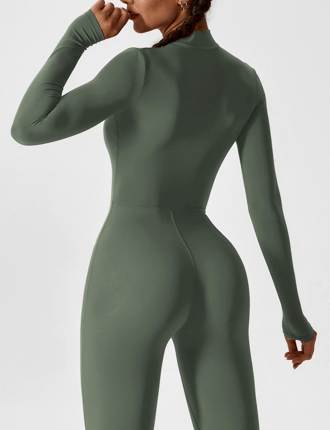 Lina | Naadloze Full-Zip Bodysuit | Stijlvol & Functioneel