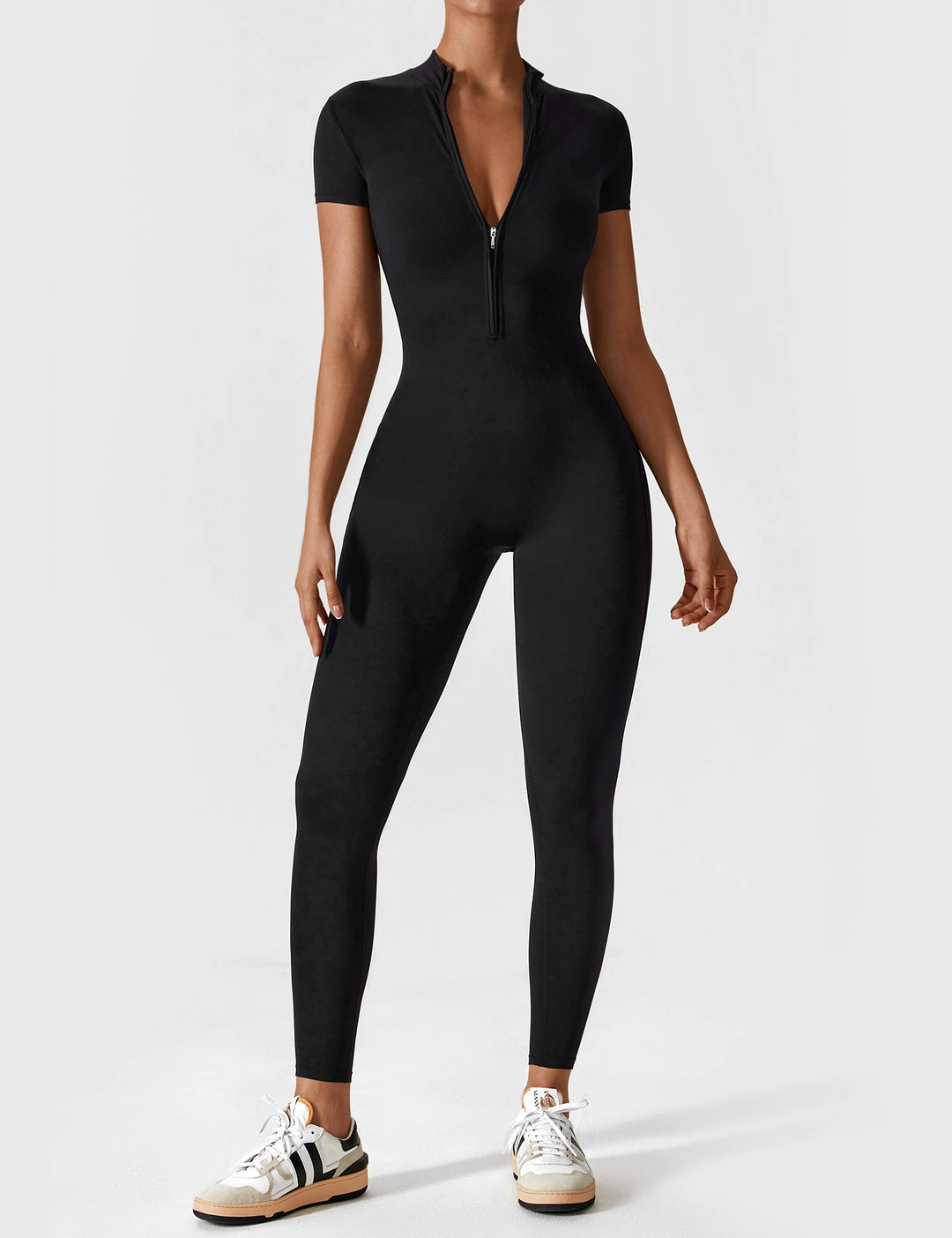 Lina | Naadloze Full-Zip Bodysuit | Stijlvol & Functioneel