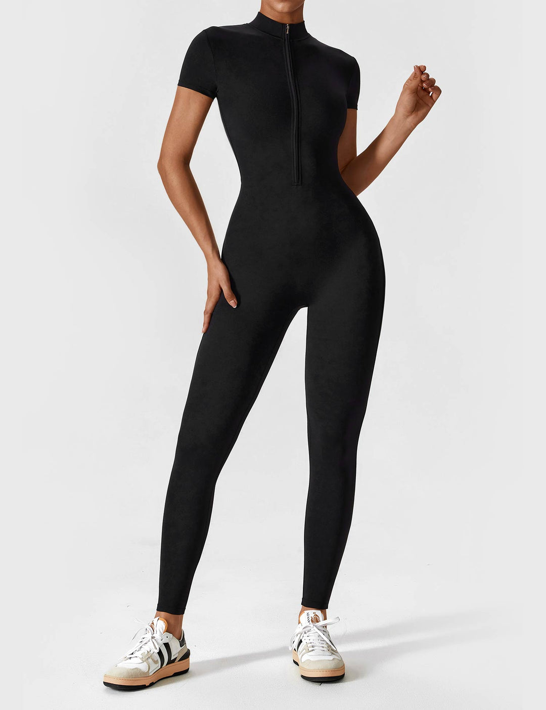 Lina | Naadloze Full-Zip Bodysuit | Stijlvol & Functioneel