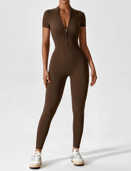 Lina | Naadloze Full-Zip Bodysuit | Stijlvol & Functioneel