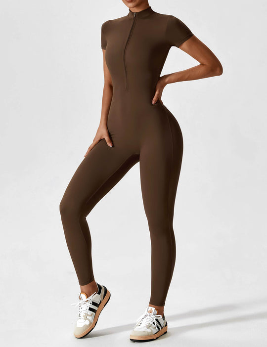 Lina | Naadloze Full-Zip Bodysuit | Stijlvol & Functioneel