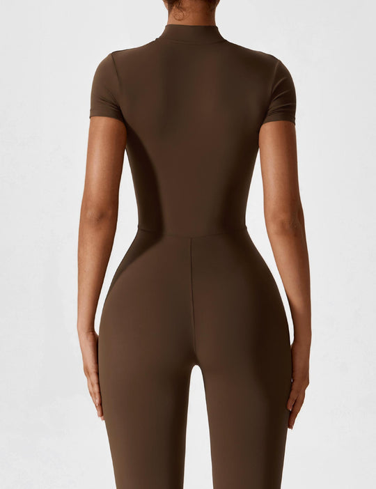 Lina | Naadloze Full-Zip Bodysuit | Stijlvol & Functioneel